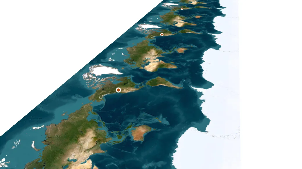 3-D terrain view of Livingstone