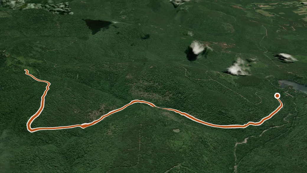 3-D terrain view of White Rock-Shores Lake West