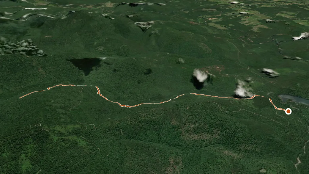 3-D terrain view of White Rock-Shores Lake East