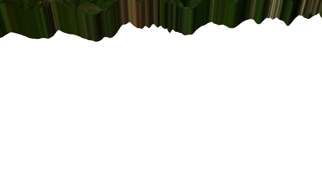 3-D terrain view of H.B.C.Brigade Trail