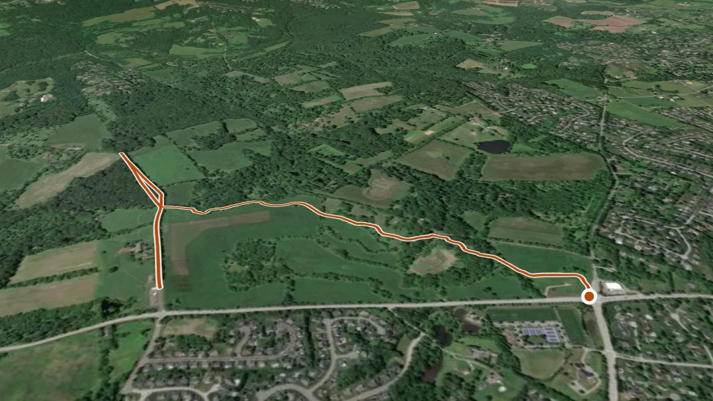 3-D terrain view of Tri-Valley
