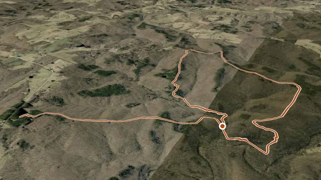3-D terrain view of Oriole West 1