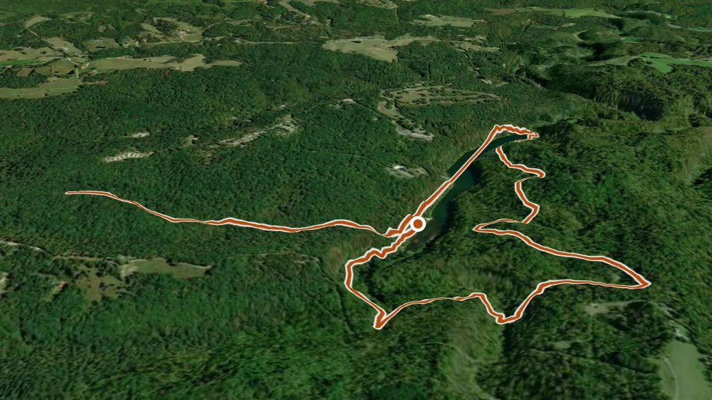 3-D terrain view of 4C'S