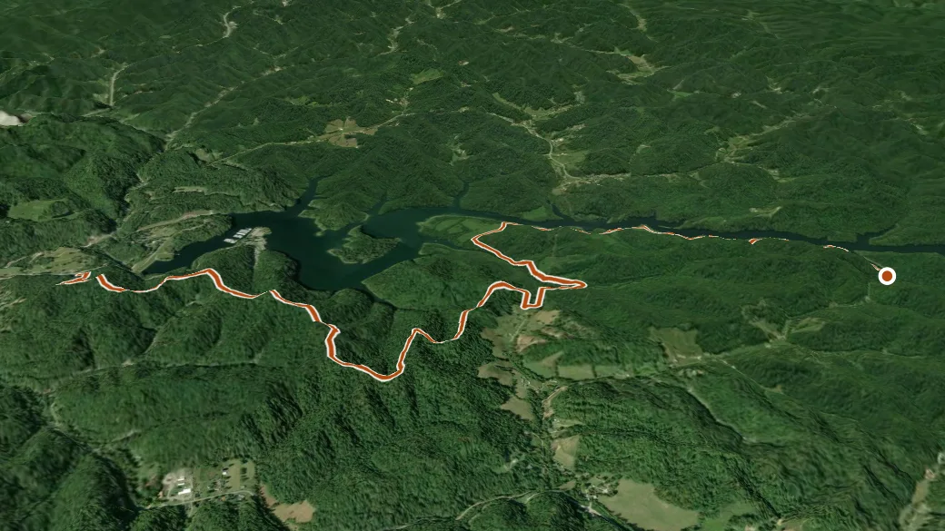 3-D terrain view of Pdht 10 21 08