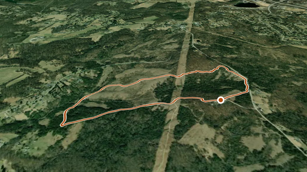 3-D terrain view of Serpentine