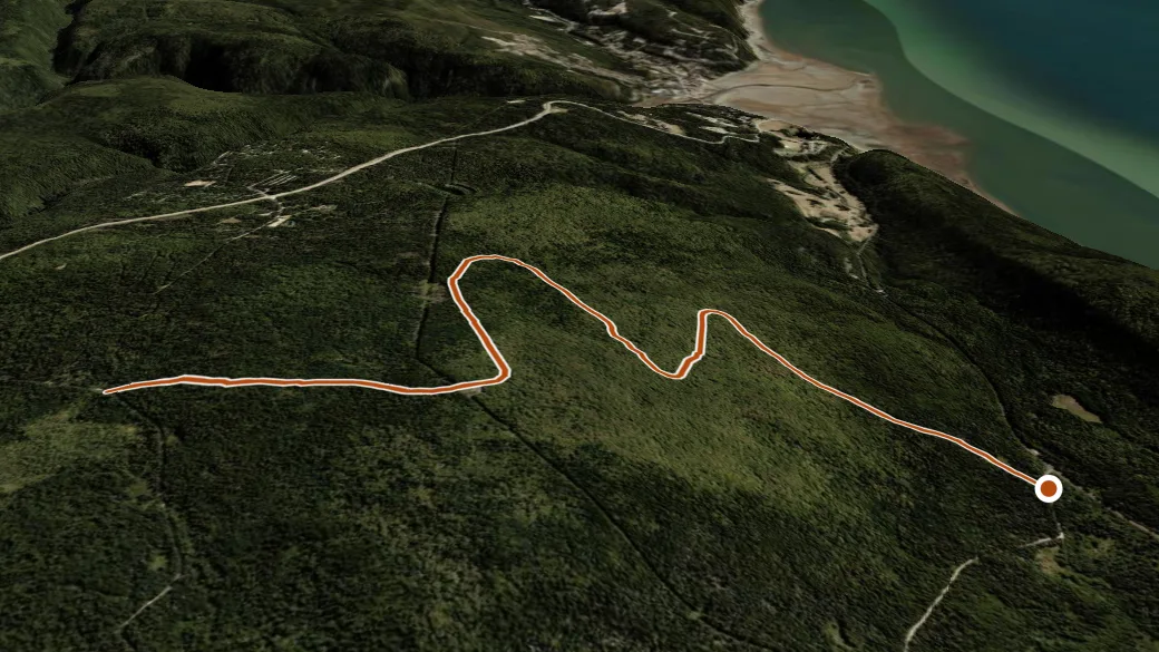 3-D terrain view of Maple Grove
