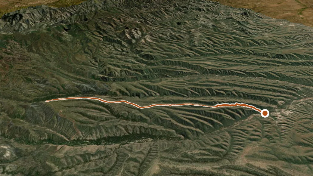 3-D terrain view of 976
