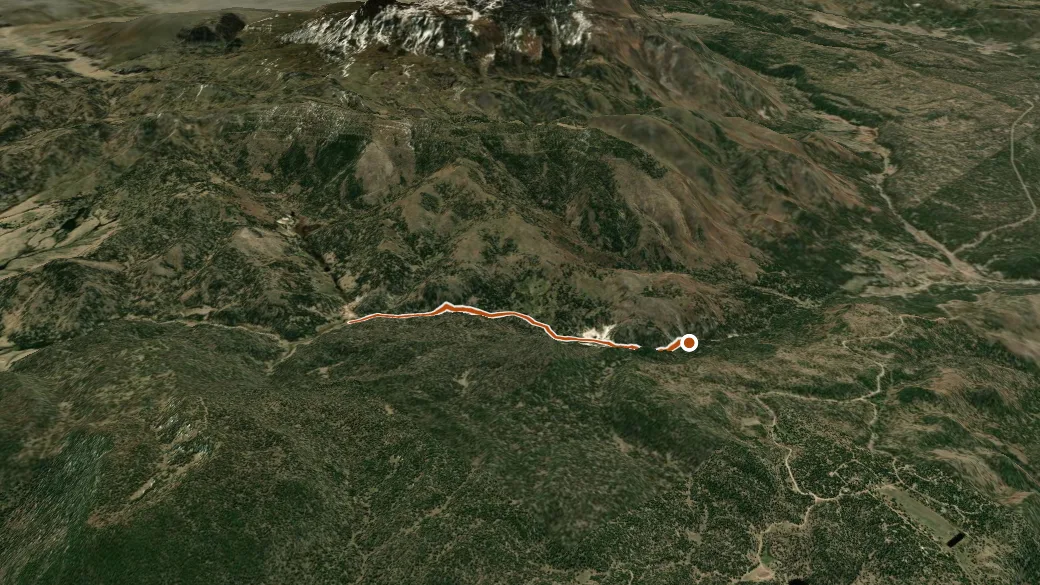 3-D terrain view of Vc08
