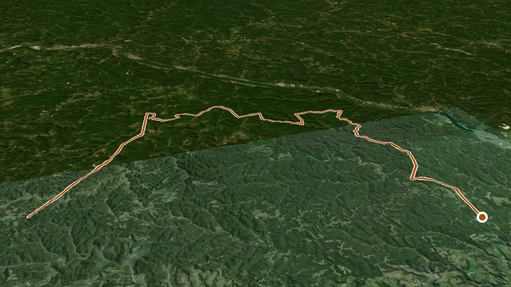 3-D terrain view of Bt/Nct Marietta