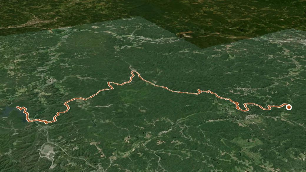 3-D terrain view of Nct Athens Central