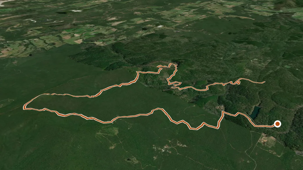 3-D terrain view of Wsm Eq - 1008