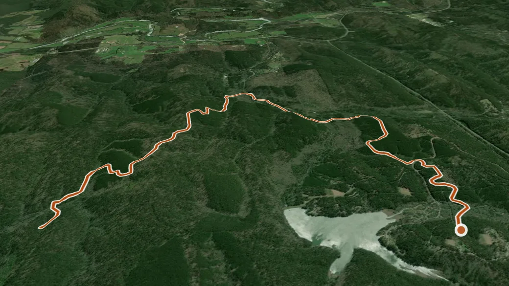 3-D terrain view of Wsm Eq - 1003