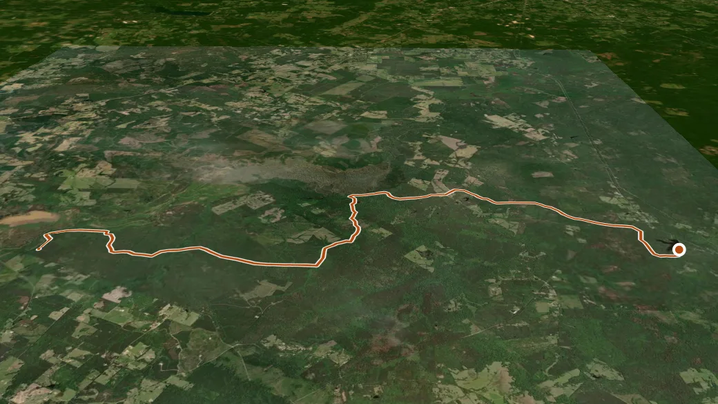 3-D terrain view of Four C (4C'S)