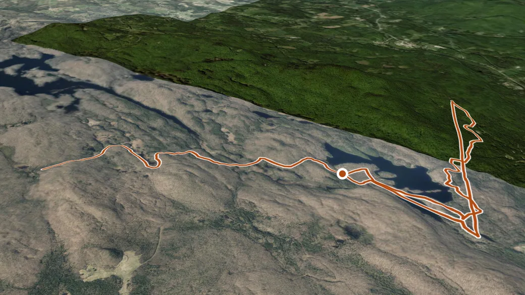 3-D terrain view of C-118