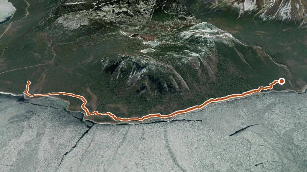 3-D terrain view of Wayne's World
